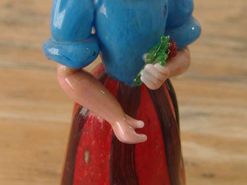 Lot of 4 Murano glass ornaments, figurines