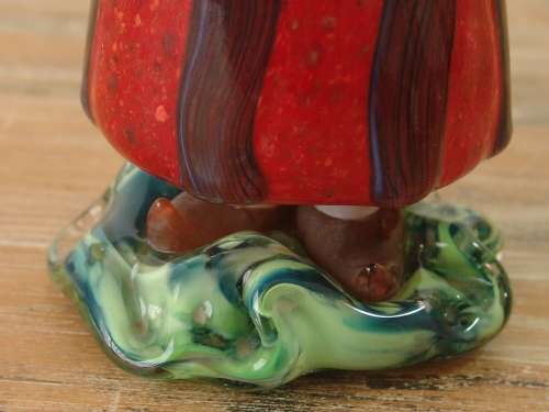 Lot of 4 Murano glass ornaments, figurines