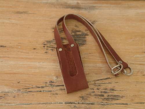 Genuine leather ammo Belt - 100cm long