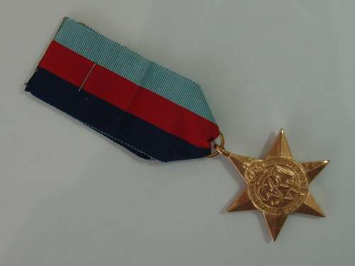 WWII, 1939 to 1945 Star Medal