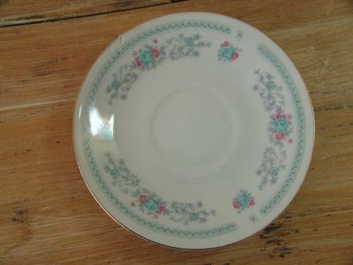 Set of 6 vintage Oriental porcelain Duo's, stamped, serves 6