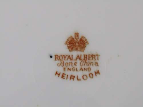 Royal Albert Heirloom Trio - 4 available - bid per each *No Reserve auction Now On at Port no.5*