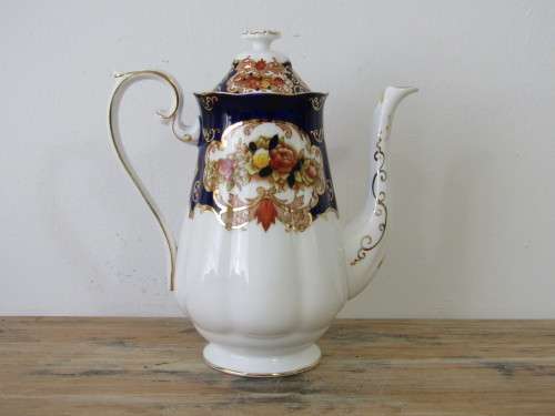 Royal Albert Heirloom Coffee set, complete 6 setting with Pot - others available