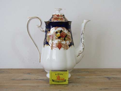 Royal Albert Heirloom Coffee set, complete 6 setting with Pot - others available