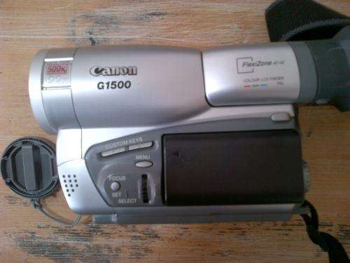 Vintage Canon G1500 Video recorder with accessories, excellent working condition
