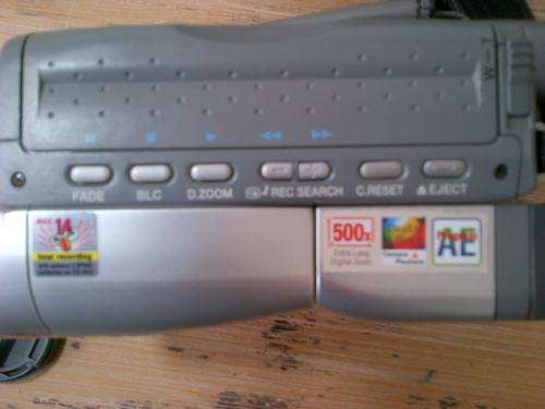 Vintage Canon G1500 Video recorder with accessories, excellent working condition