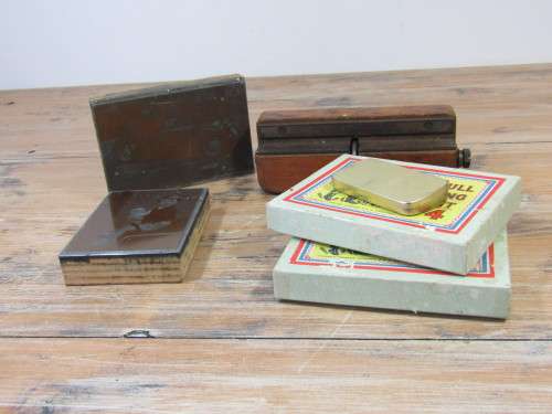 Job lot of various printing related items, John Bull set, printing blocks, etc