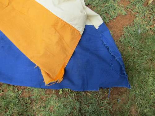 Old South African Flag, original, large 1,7m x 1,2m