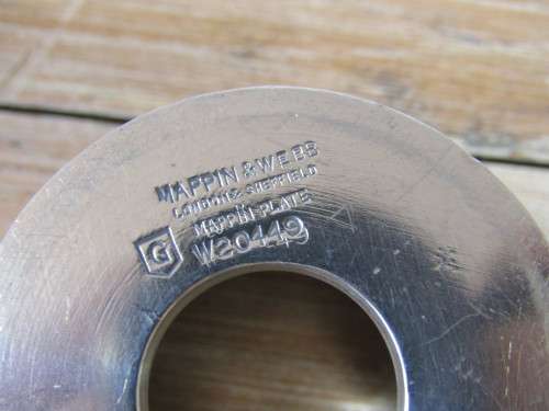 Mappin and Webb silver plated item, Sheffield London, W20449, Unknown item