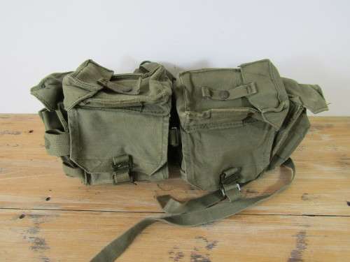 SADF military kidney webbing with shoulder straps, excellent condition
