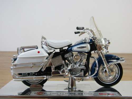 Collectable  Maisto Harley-Davidson Cycles, 1966 Electra Glide, metal die cast model, 1:18, mint