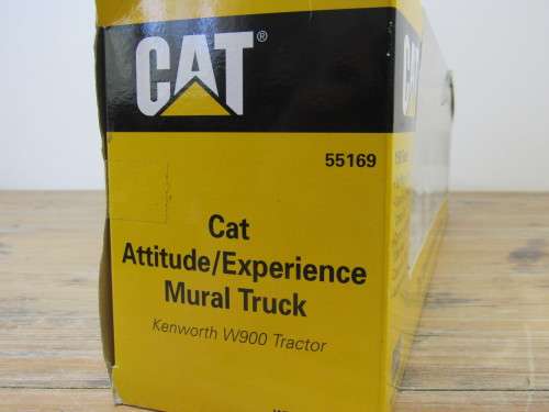 Collectable metal die cast scale model, Boxed CAT Attitude / Experience Mural Truck, 1:50, mint