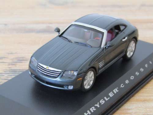 Collectable metal die cast scale model car, Norev Crysler Crossfire,1:43, mint in double box