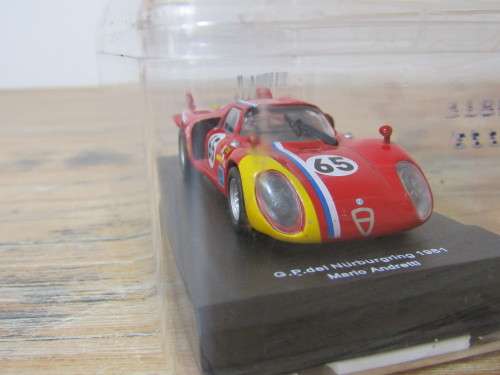 Collectable metal die cast scale model car, Alfa Romeo F1 179 C, 1:43, mint in box