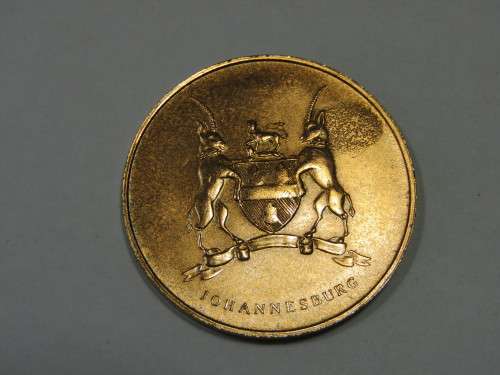 1966 Republic of South Africa 5 year Token, Johannesburg, 3cm diameter