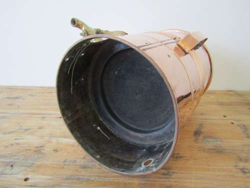 Copper and brass Urn, Butterworth productions, Durban, 40cm