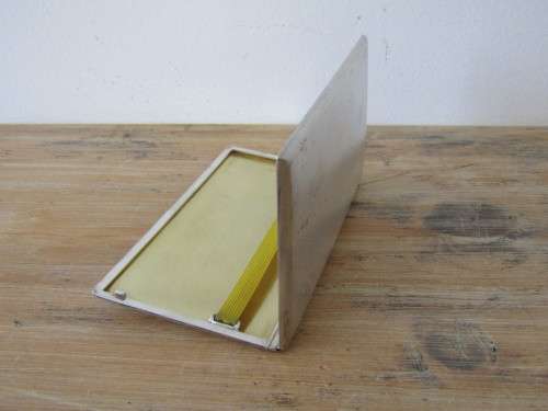 Hallmarked solid Silver Cigarette case, P&B London, 266grams, 9cm x 16cm