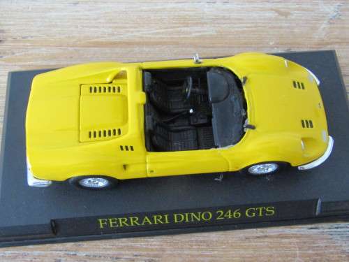 Collectable Metal die cast scale model, Ferrari Collection 1:43 with manual, #7 - 246 Dino GTS