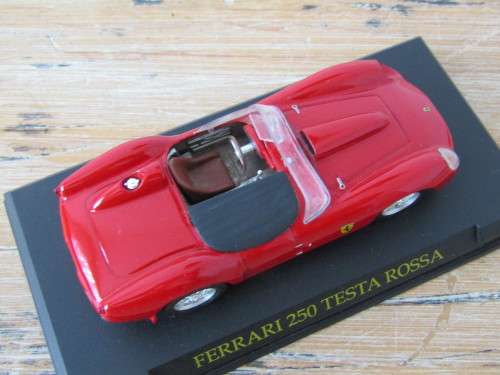 Collectable Metal die cast scale model, Ferrari Collection 1:43 with manual, #6 - 250 Testa Rossa