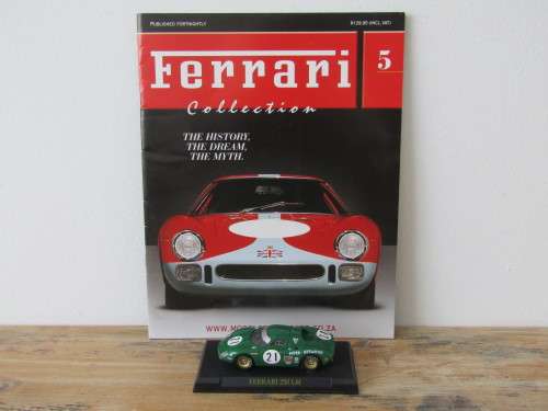 Collectable Metal die cast scale model, Ferrari Collection 1:43 with manual, #5 - 250 Le Mans