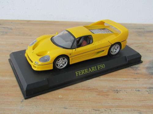 Collectable Metal die cast scale model, Ferrari Collection 1:43 with manual and Poster, #2 - F50