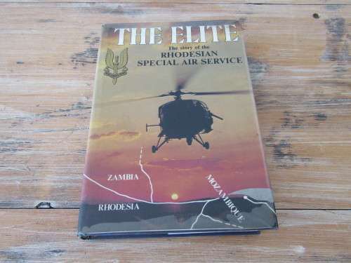 The Elite Rhodesian special air service hard cover book, 1984, 449 pages
