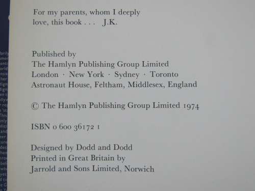 Marilyn Monroe 1974 hard cover, 176 pages