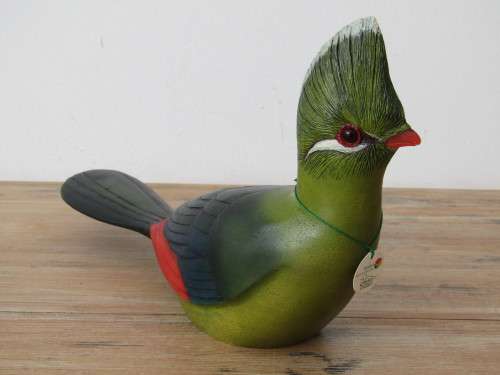 Vintage Feathers Gallery original, Knysna, Loerie, hand crafted collectors edition