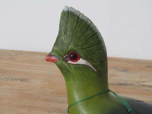 Vintage Feathers Gallery original, Knysna, Loerie, hand crafted collectors edition