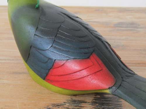 Vintage Feathers Gallery original, Knysna, Loerie, hand crafted collectors edition