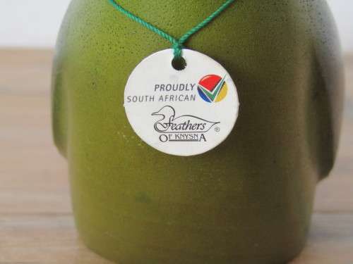 Vintage Feathers Gallery original, Knysna, Loerie, hand crafted collectors edition