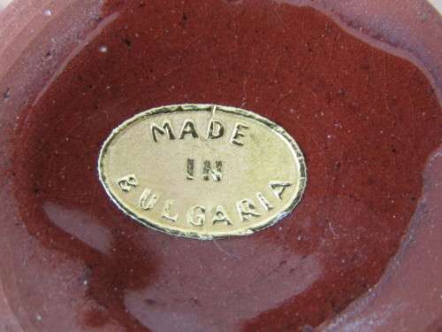 Beautiful 3 piece Coffee set made in Bulgaria, hand painted, excellent condition