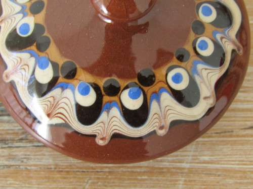 Beautiful 3 piece Coffee set made in Bulgaria, hand painted, excellent condition