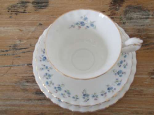 Vintage Royal Albert "Memory Lane" tea trio