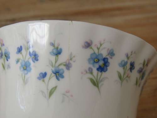 Vintage Royal Albert "Memory Lane" tea trio