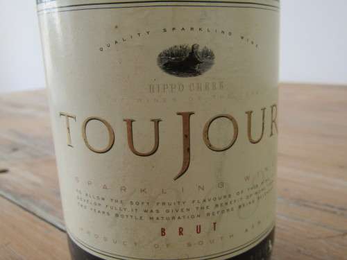 Vintage MCC Sparkling Wine, 1993 Toujour 750ml, 12%, excellent condition