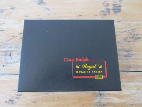 Vintage Cine Kodak Royal Magazine 16mm Magazine Camera in original box, working