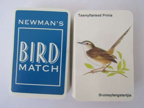 Vintage Newmans Bird match family memory Card Game, garden Birds of SA, mint condition