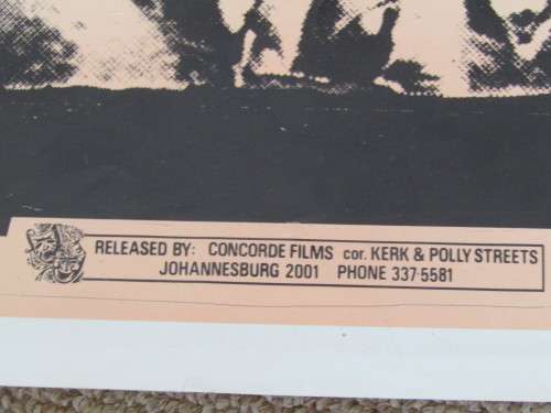 Vintage original Terence Hill and Bud Spencer "Boot Hill" Movie Poster, 51cm x 71cm