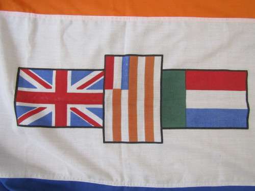 Original old South African Flag, 180cm x 110cm, excellent condition, never used outside