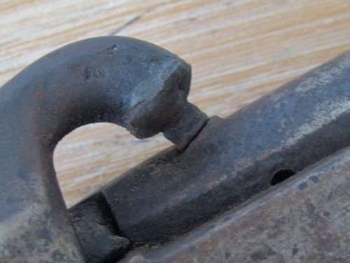 Very old original Flintlock / Percussion cap Muzzleloader Rifle with Ramrod, deactivated, 1.1meter