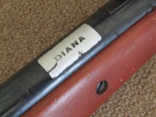 Original vintage Diana Milbro G25 Air Rifle. Great Britain, excellent working condition, 98cm