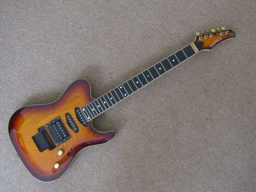 Samick Electric Guitar, by Valley Art Guitar custom pro shop, needs repairs