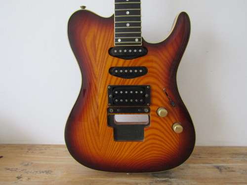 Samick Electric Guitar, by Valley Art Guitar custom pro shop, needs repairs