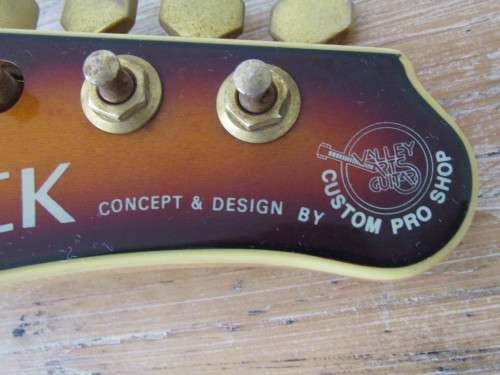 Samick Electric Guitar, by Valley Art Guitar custom pro shop, needs repairs