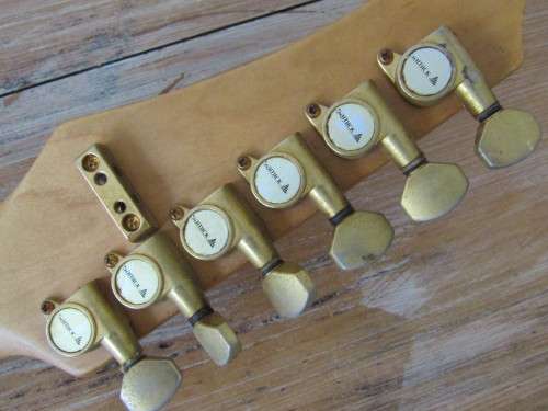 Samick Electric Guitar, by Valley Art Guitar custom pro shop, needs repairs