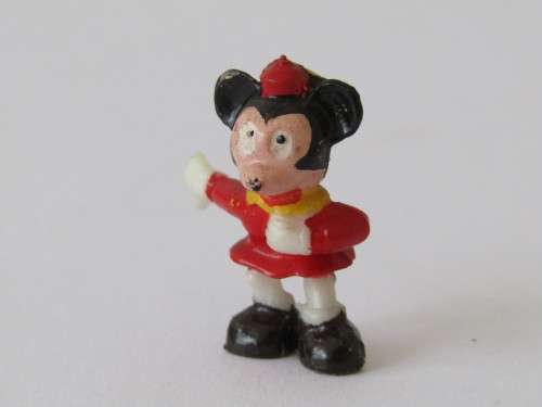 Lot of 2 Disneykins Figurines Marx Toys Hong Kong 1961, Minnie and Monty