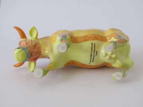 Vintage collectable Cow Parade Ceramic Cow figurine "Vincent van Gogh Cow" -Many others at Port no.5