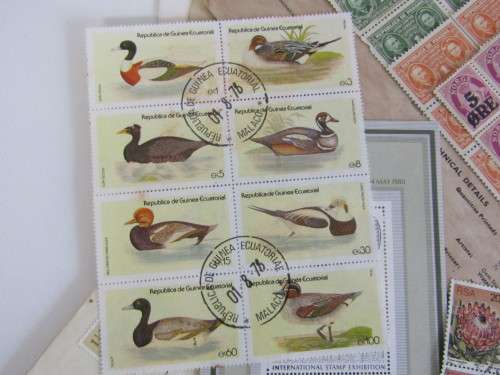 Large lot of  vintage Stamp collecting related items  *No RESERVE Stamp auction now on at Port No.5