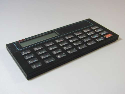 Lot of 2 vintage Systema Microdiary desk top calculators, both boxed